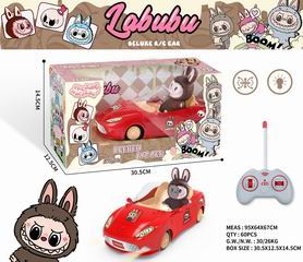 1:18 4 CHANNEL R/C CAR W/LIGHT,