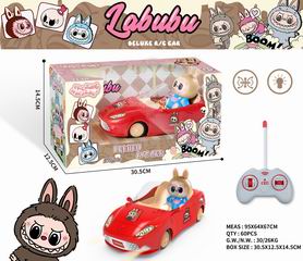 1:18 4 CHANNEL R/C CAR W/LIGHT,