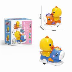 B/O DUCK ROCKING HORSE W/LIGHT,