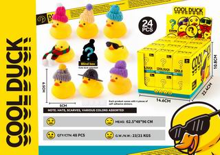 SOFT GUM DUCK 24PCS,