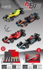 1:43 PULL BACK DIE-CAST CAR 12PCS,