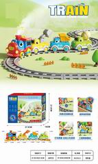 DINOSAUR TRACK CAR W/LIGHT & SPRAY,