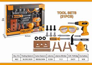 TOOL SET 21PCS,