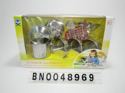 STEEL DISHWARE SET WB,