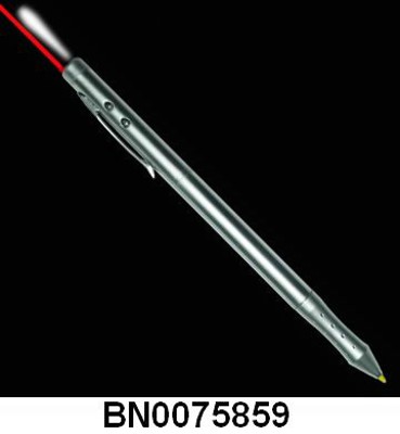 LASER,PDA,BALL POINT PEN 3 IN 1,SOLID BRASS,3 PCS BATERY,PRODUCT SIZE 14.7*1cm.OPPB,