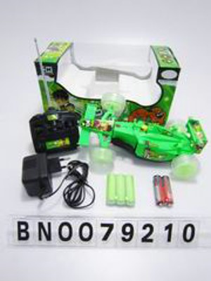 BEN10 R/C CAR W/LIGHT,MUSIC,BATTERY .W/B,