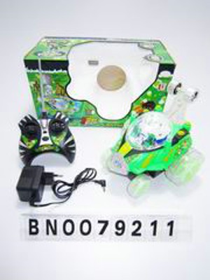 BEN10 R/C CAR W/BATTERY,LIGHT,MUSIC .W/B,