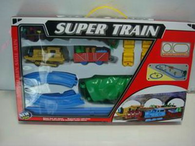 B/O RAIL TRAIN SET. W/B,