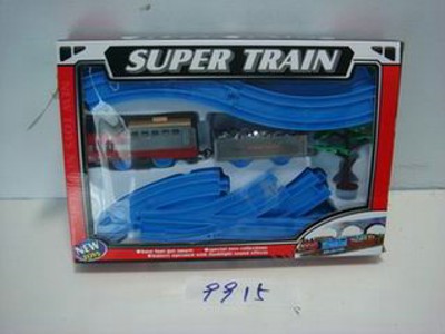B/O RAIL TRAIN SET. W/B,