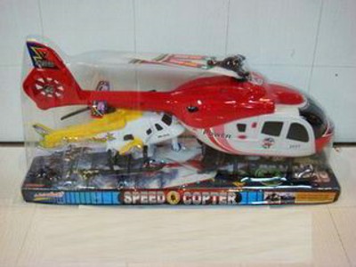 PULL BACK HELICOPER + PLANE PF,