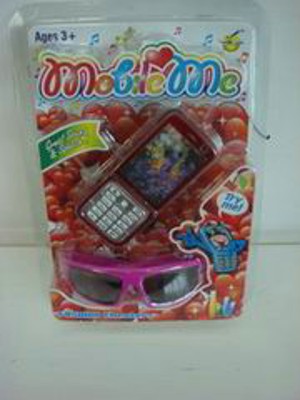 MOBLE PHONE WITH BATTERY AND GRASS,
