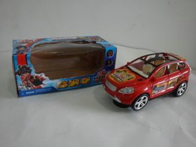 B/O W/MUSICAL LIGHT CAR.W/B,